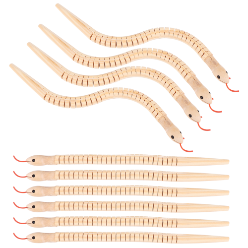 10 st 12 tums obehandlade träslingrande ormar ledade flexibla ormar 1