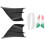 Spoiler Wind Flow Fixing Wing til S1000RR V4 -10R R1, Matsort 3