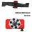 Blade Balancer Replace for Lawn Mower Magnetic Wall Mount Red 3