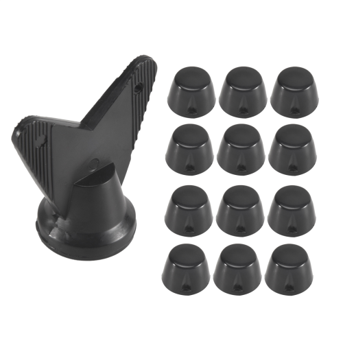 12 PCS Football Boot Spikes M5 Replacement Studs with Wrench, 10mm 2