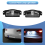 2 Pcs Car License Plate Lamp Shell for 2 3 M2 M3 2011-2013 7