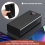 Silikonecover til 40000Mah Powerbank og Pea40 (sort) 6