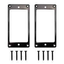 Metalowa osłona pierścienia przetwornika humbucker (czarna)