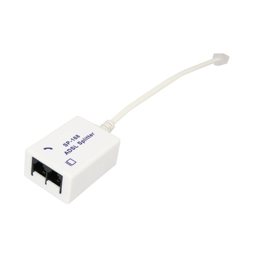 Διαχωριστής φίλτρου DSL Διαχωριστής ADSL για τηλεφωνική γραμμή αρσενικό σε 2 θηλυκά