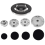 Gasherd-Brennerkappen, Gasherd-Brennerkappen-Set 5 PS 1