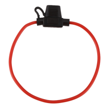 Uchwyt bezpiecznika samochodowego 14AWG, mini, liniowy, 20A