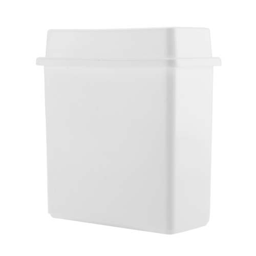 2 in 1 White 24 Pieces Microscope Slides Staining Rack Dish Set 2