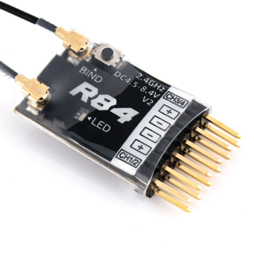 Til R84 V2 4CH kompatibel PWM RC-modtager 1