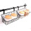 Basket with Hook, Hang It Behind a Door or on a Railing, White 4