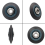 4-pack W10314173 Torktrummens trumrulleutbyte 3