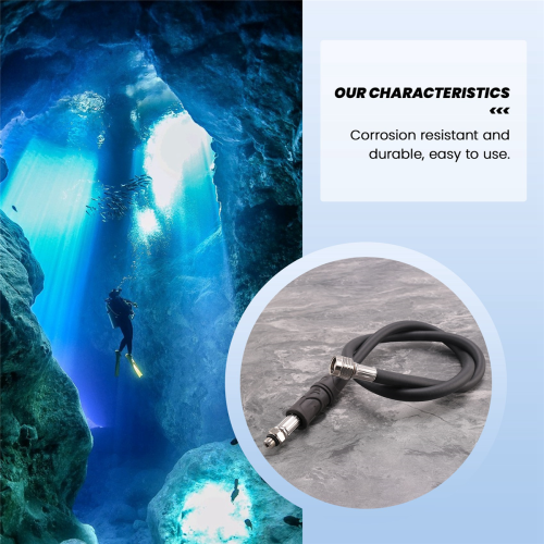 TUYAU HAUTE PRESSION De Plongée Sous-marine Compact Et Pratique Fibre