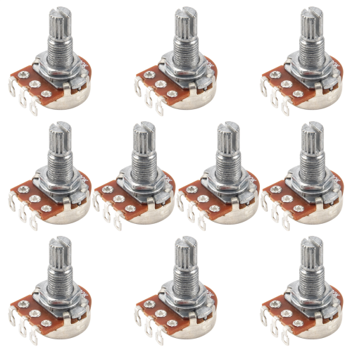 Potențiometre Guitar Pots B500K pentru chitară bas (pachet de 10) 1