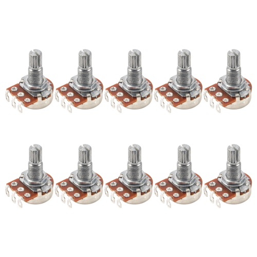 Potențiometre Guitar Pots B500K pentru chitară bas (pachet de 10) 2