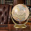 Retro Rotating World Globe Geography Educational Learning Map 4