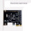 Adapter PCI-E do karty PCI-E Konwerter PCI Express na SATA3.0 7