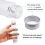 24 de eprubete de 110 ml, eprubete din plastic transparent cu capace 4