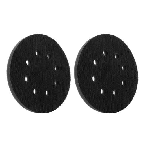 2 peças 5 polegadas (125 mm) almofada de interface de esponja macia com 8 furos para irregularidades 1