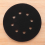 2 peças 5 polegadas (125 mm) almofada de interface de esponja macia com 8 furos para irregularidades 6