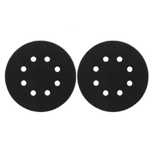 2 peças 5 polegadas (125 mm) almofada de interface de esponja macia com 8 furos para irregularidades