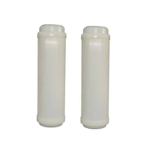 2 peças de membranas de ultrafiltração de fibra oca plana de 10 polegadas
