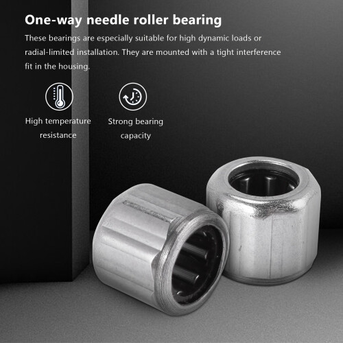 10Pcs Needle Bearing HF081412 Outer Ring Octagon One-Way Needle 1