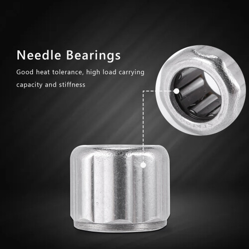 10Pcs Needle Bearing HF081412 Outer Ring Octagon One-Way Needle 2