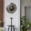 Islamic Quartz Acrylic Wall Clock Pendulum Muslim Living(Black) 6
