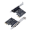 Høj kvalitet parallel port DB25 25-bens PCIe riserkort 3