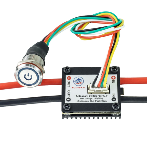 Antispark Switch Pro V3.0 ESC-switch med køleplade
