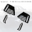 Fog Light Grill Cover Side Air Vent Intake Frame Grille for A 2