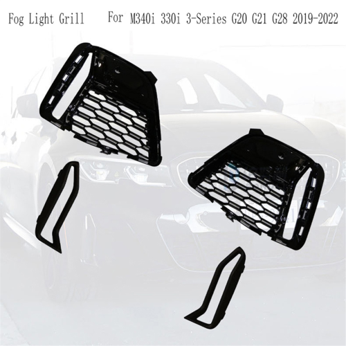 Fog Light Grill Cover Side Air Vent Intake Frame Grille for A 1