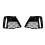 Fog Light Grill Cover Side Air Vent Intake Frame Grille for A 3