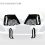 Fog Light Grill Cover Side Air Vent Intake Frame Grille for A 4