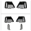 Fog Light Grill Cover Side Air Vent Intake Frame Grille for A 5