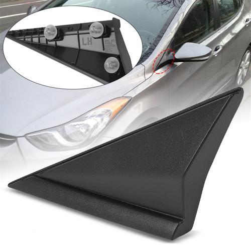 Door Mirror Pillar Side Corner Car Front Triangle Trim Cover 1