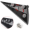 Door Mirror Pillar Side Corner Car Front Triangle Trim Cover 5