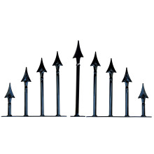 Decorative Garden Fence Spikes (Double Pack with Capital)