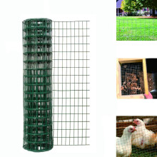 No Rust Mesh 90cm X 10m PVC Coated Wire Fencing Hot Dipped Galvanised Wire Fencing Decorative Fence Mesh Green Wire Mesh Animal Farm Garden Protective