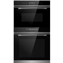 Cookology Oven Pack: 72L Built-in Oven & 44L Compact Microwave, Touch Control, Programmable Timer - Black