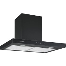 Cookology A++ Energy Rating Linear Cooker Hood Touch Control 70cm Designer Extractor Fan Wall Mounted in Black