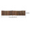 Prosperplast Brown 10 m long flowerbed ending, available in 3 colours 2