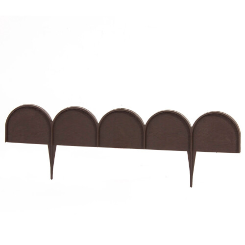 Prosperplast Brown 10 m long flowerbed ending, available in 3 colours