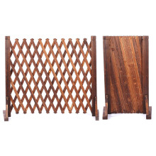 Nisorpa Solid Wood Expanding Fence Free Standing, 2 Pack Expanding Trellis Fence Length 34-160cm, Retractable Fences Indoor for Pet Dogs, Expandable