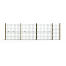 Mesh Fencing by Conka Pets - 1m x 0.5m Fence Panels - Small Mesh - Permanent Puppy/Dog/Garden Fencing - for Outdoor Use - Various Sizes