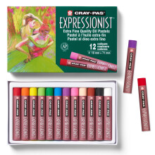 Cray Pas Expressionist Oil Pastel Set of 12 Basique