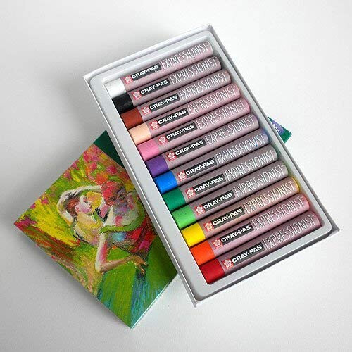 Cray Pas Expressionist Oil Pastel Set of 12 Basique 1