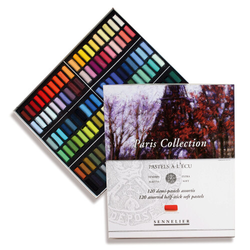 Sennelier Pastels Soft Half ST 120/PKG, Multicolor, 120 Count (Pack of 1) 2