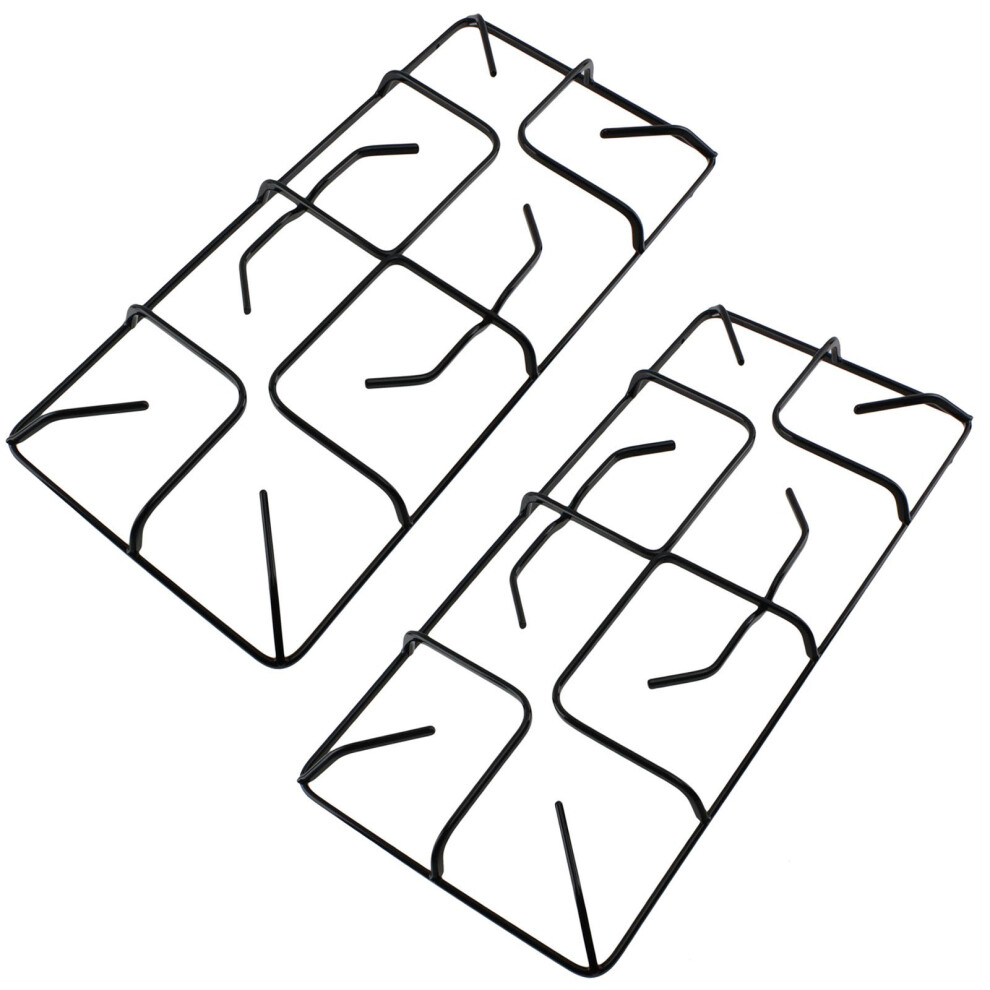 New World Genuine Gas Cooker Hob Pan Support Stand (220mm x 470mm, Pack of 2)