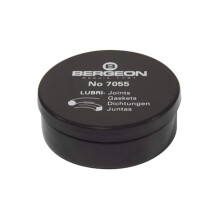 Bergeon 7055 Waterproof Watch Gasket Paste, Professional Watch Repair Sealing Grease Lubricator Silicone Sealant Box O-Ring Pocket