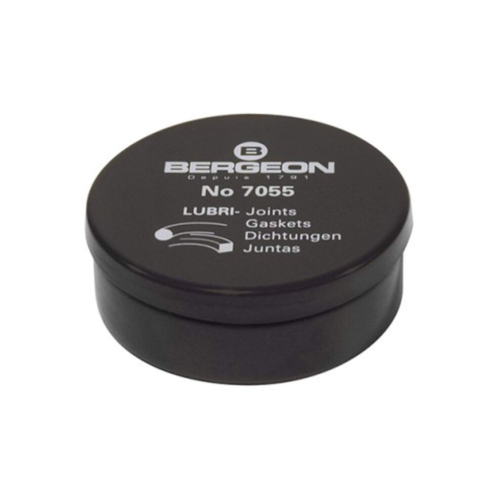 Bergeon 7055 Waterproof Watch Gasket Paste, Professional Watch Repair Sealing Grease Lubricator Silicone Sealant Box O-Ring Pocket 7613318048638
